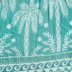 One Summer Easy Fit Cotton Dress - Azure Drift Jade