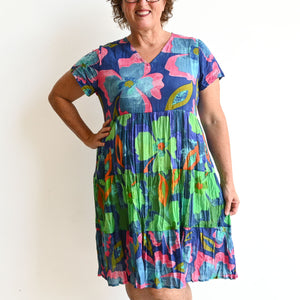 One Summer Tiered Smock Dress