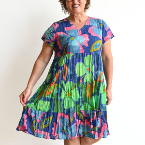 One Summer Tiered Smock Dress