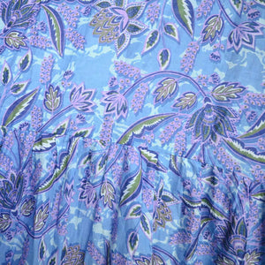 One Summer Tiered Smock Dress - Lavender Blue