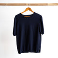 Organic Cotton Knit Short Sleeved Top by Orientique - 1344