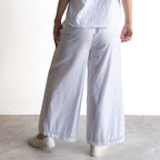 Organic Cotton Lace Edge Pant - 5626