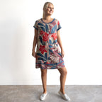 Orientique Shift Dress - Cavailon - 40269
