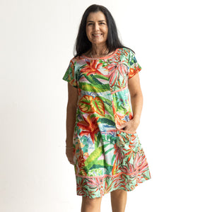 Orientique Shift Dress - Ecuador - 40218