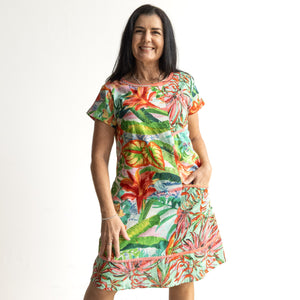 Orientique Shift Dress - Ecuador - 40218