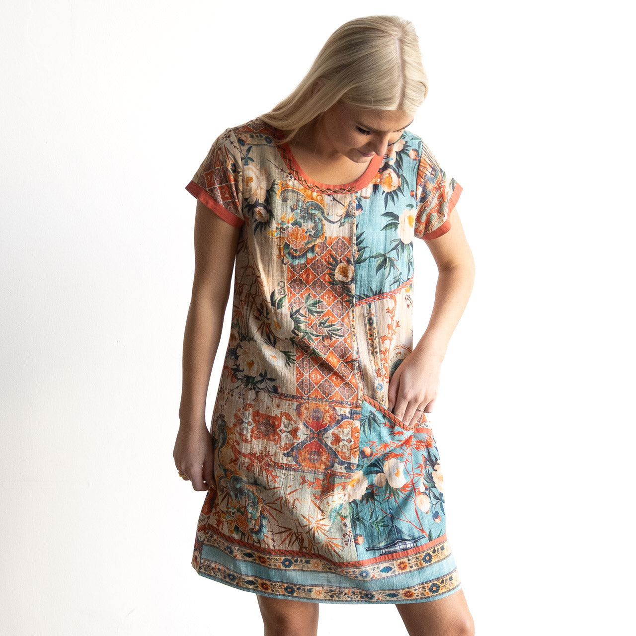 Orientique Shift Dress - Gordes - 21859