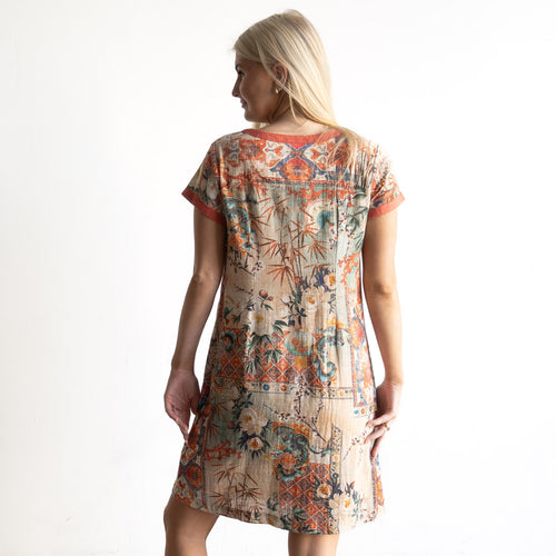 Orientique Shift Dress - Gordes - 21859