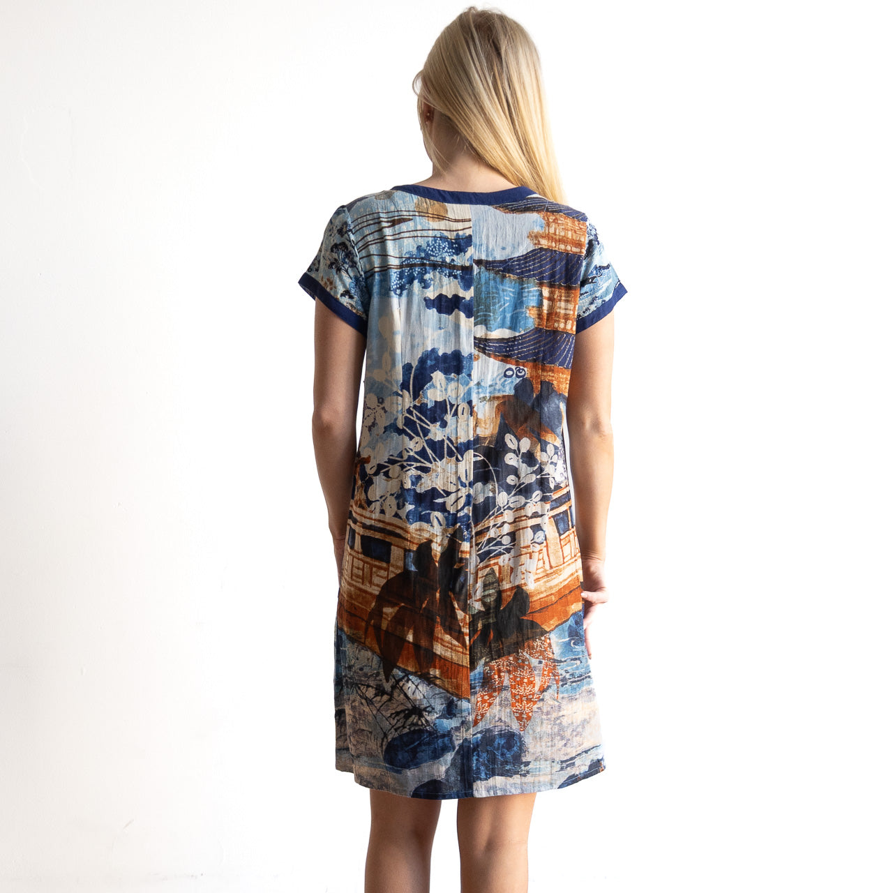 Orientique Shift Dress - Nanjing - 61063