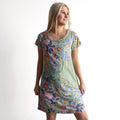 Orientique Shift Dress - Sur Mer - 91316