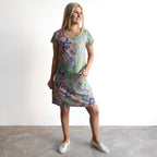 Orientique Shift Dress - Sur Mer - 91316