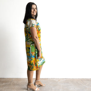 Orientique Shift Dress - Guatemala - 30171