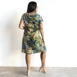 Orientique Shift Dress - Playa Brava - 81344