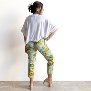 Orientique Stretch Capri Pant - Amalfi - 36019