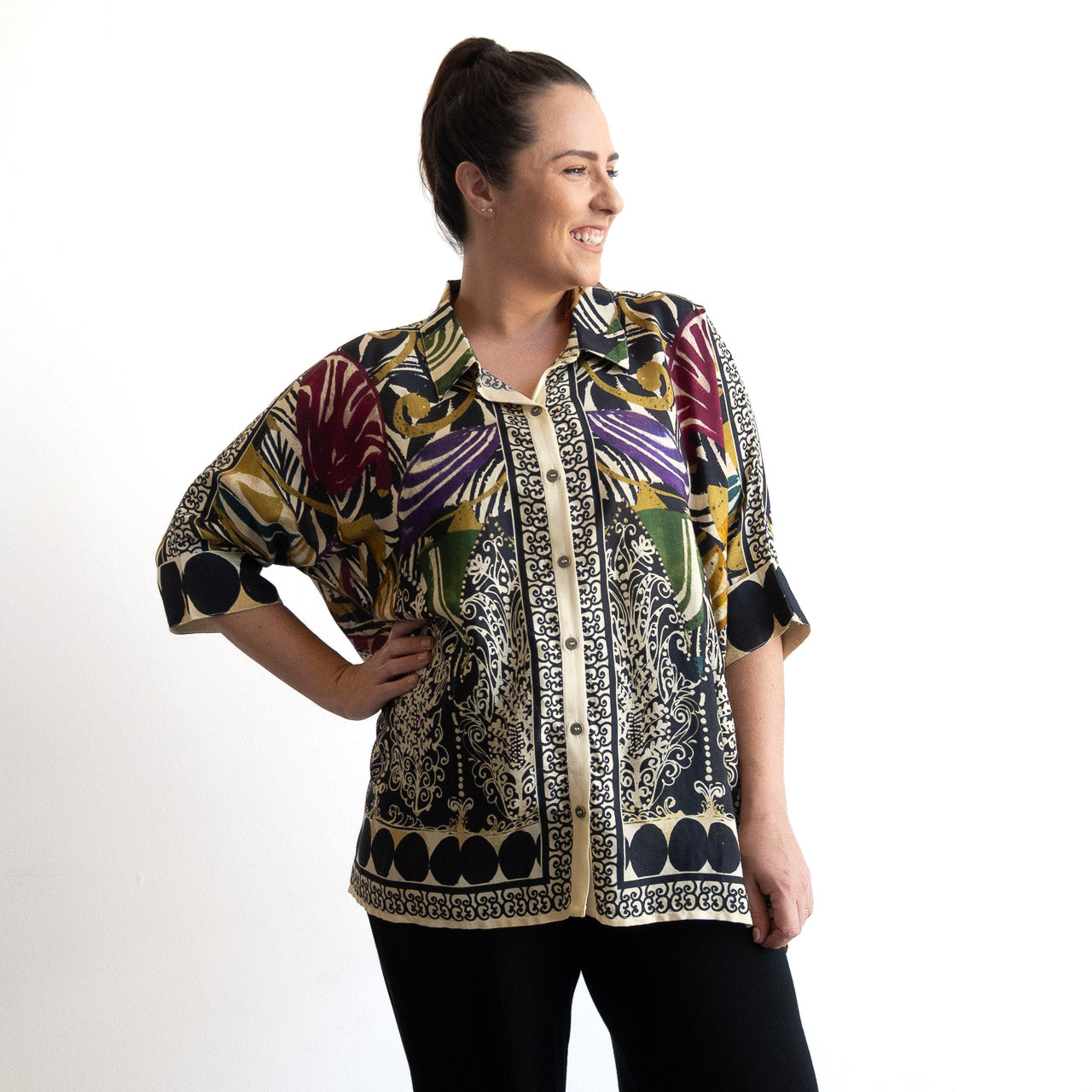 Oversize Cape Blouse by Escape - Tenerife - 42213