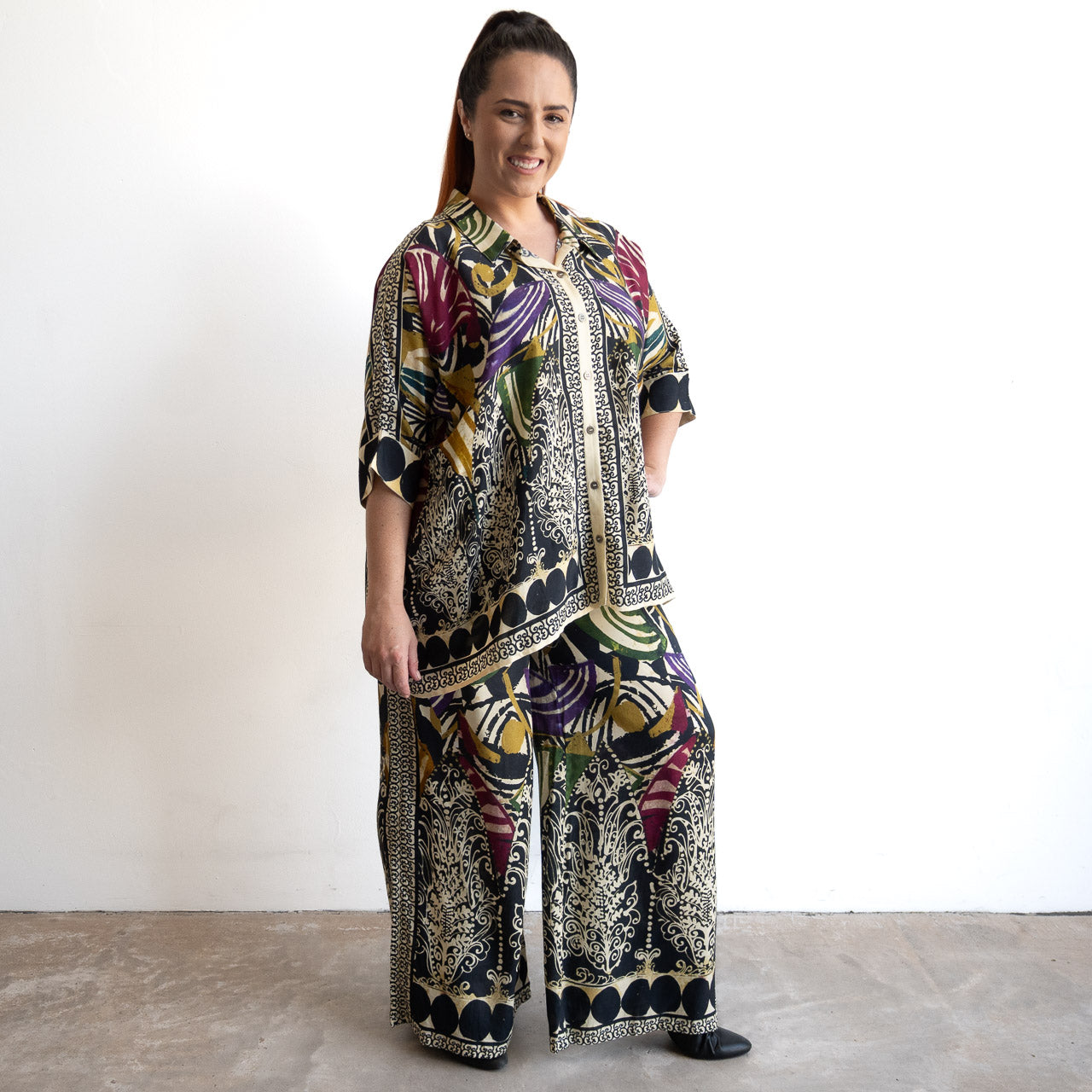 Oversize Cape Blouse by Escape - Tenerife - 42213