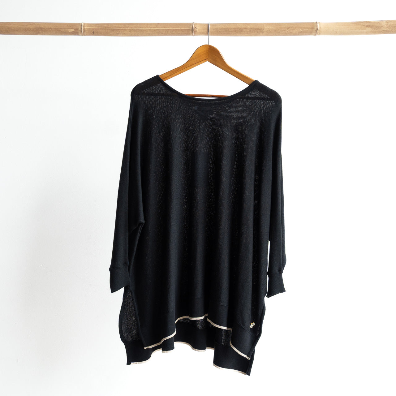 Oversized Cotton Knit Sweater by Orientique - 1326