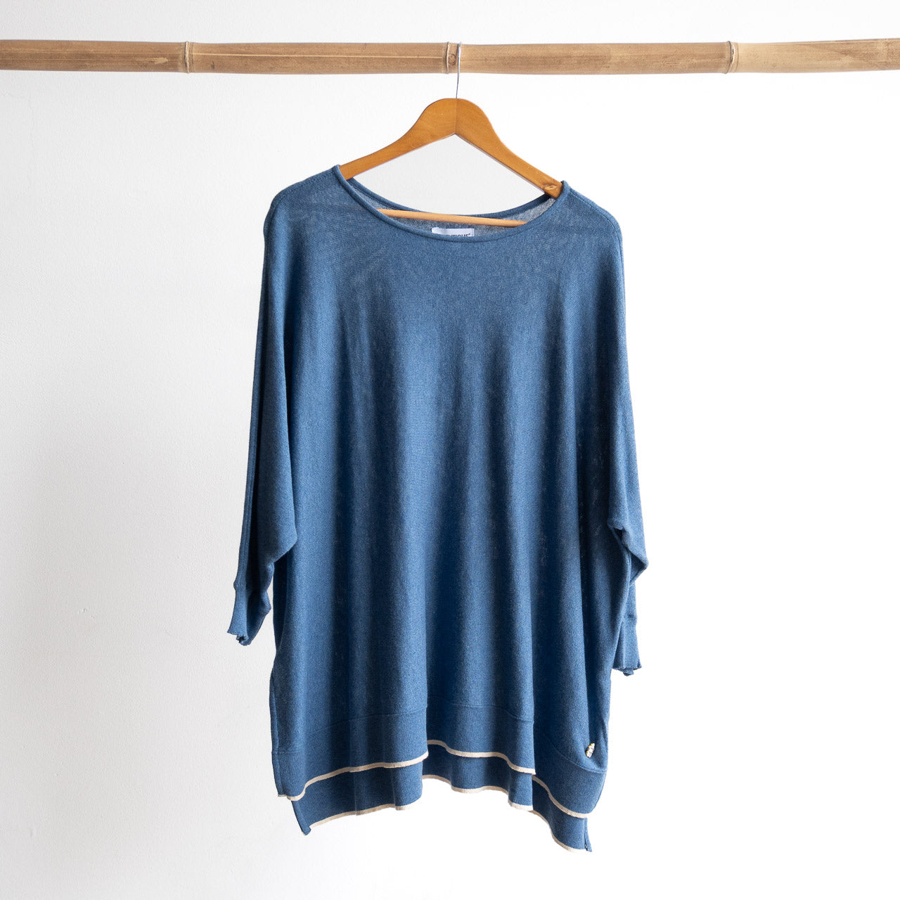Oversized Cotton Knit Sweater by Orientique - 1326