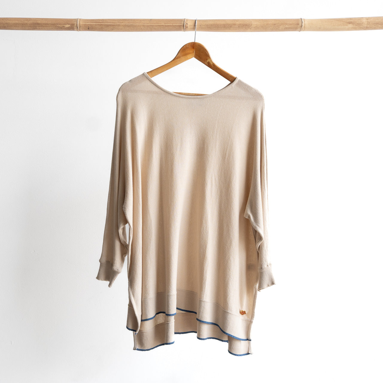 Oversized Cotton Knit Sweater by Orientique - 1326