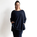 Oversized Cotton Knit Sweater by Orientique - 1326