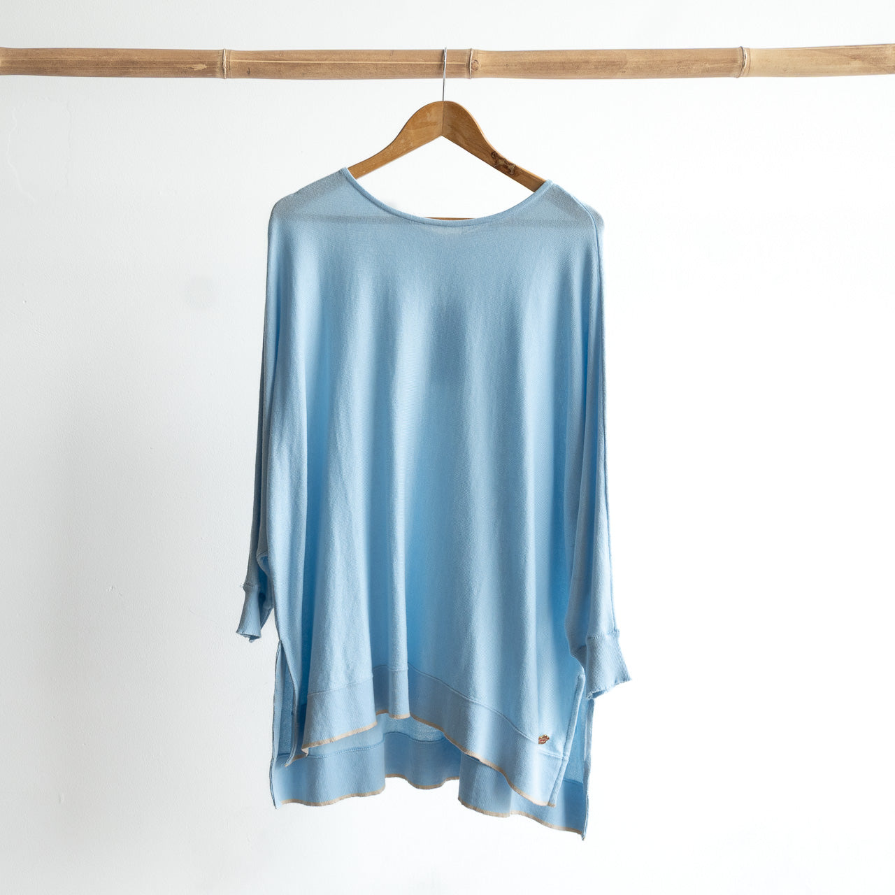 Oversized Cotton Knit Sweater by Orientique - 1326