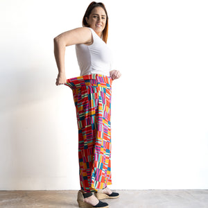 Palazzo Pant by Orientique Australia - Peru - 76072