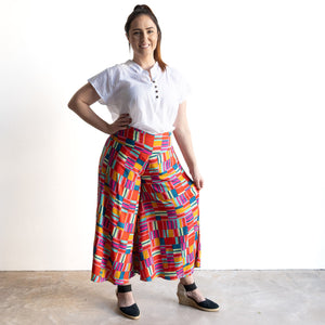 Palazzo Pant by Orientique Australia - Peru - 76072