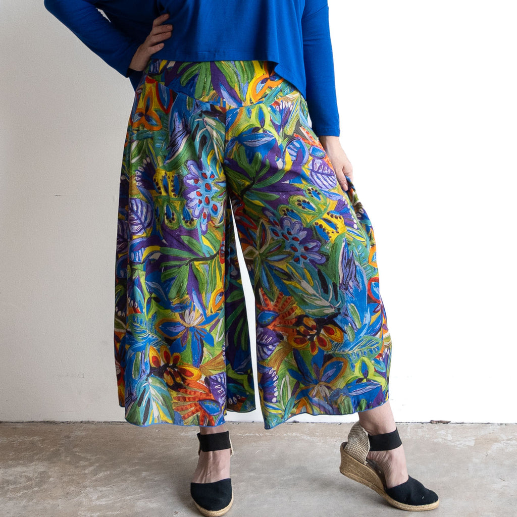Palazzo Pant by Orientique Australia - Zapallar - 8645