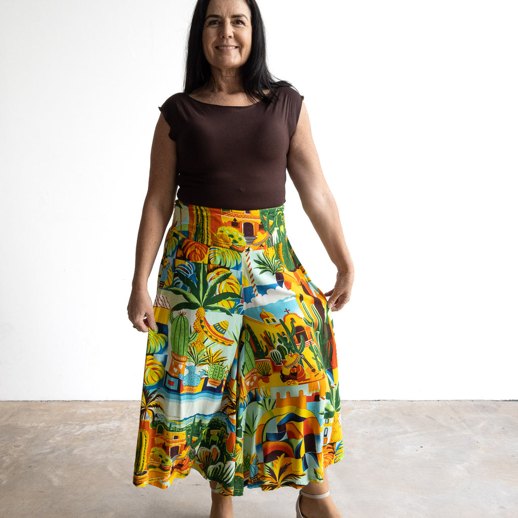 Palazzo Pant by Orientique Australia - Guatemala - 36015