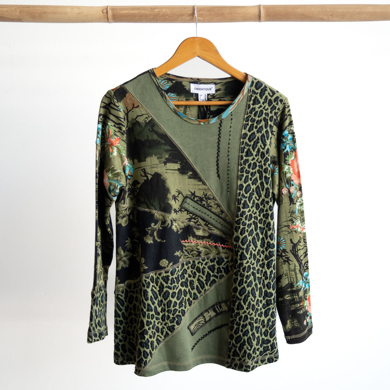 Panelled Winter T-Shirt by Orientique - Keqioa - 62807