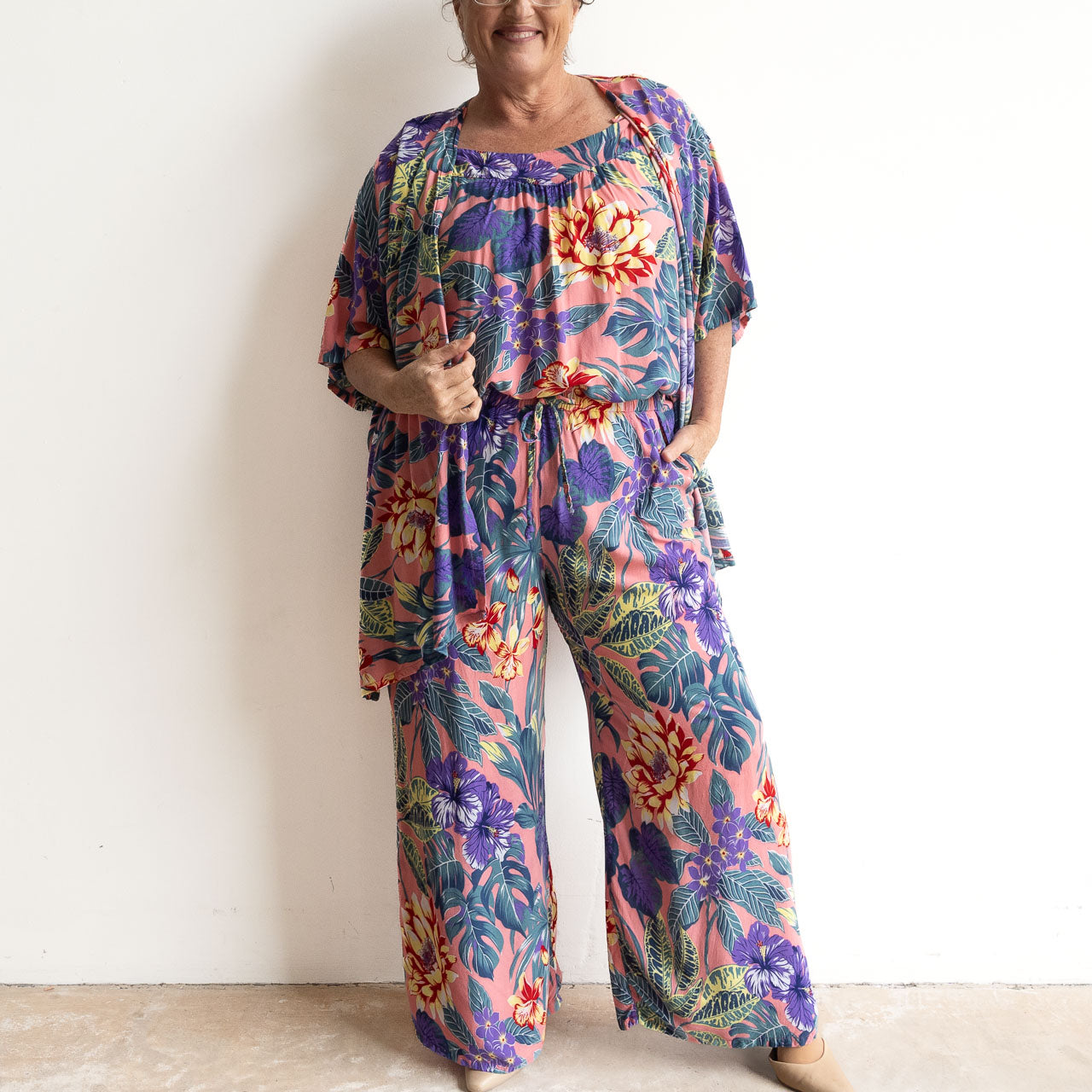 Zen Kimono Wrap - Paradise