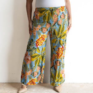 Zen Drawstring Lounge Pant - Paradise