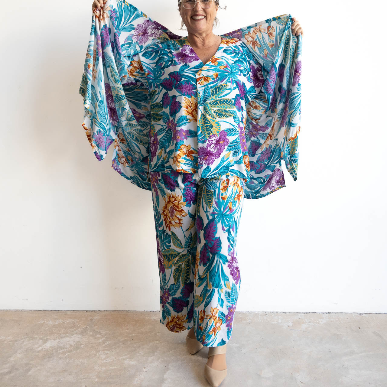Zen Kimono Wrap - Paradise