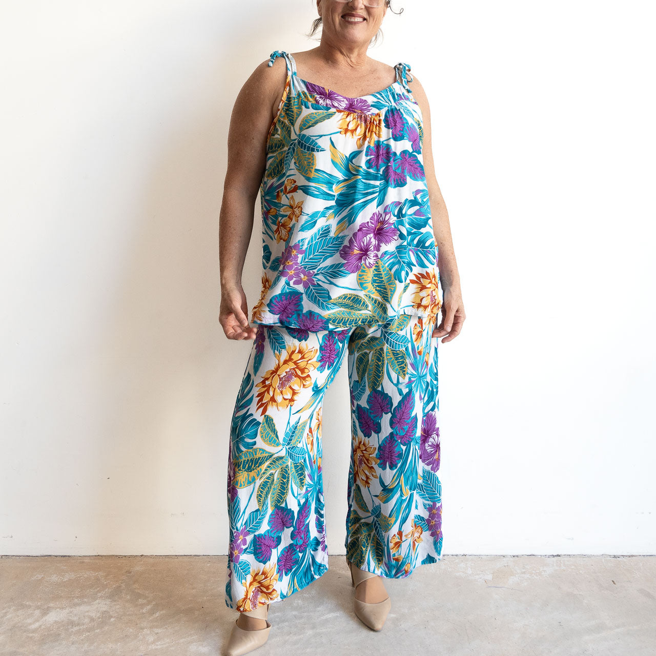 Zen Drawstring Lounge Pant - Paradise – KOBOMO