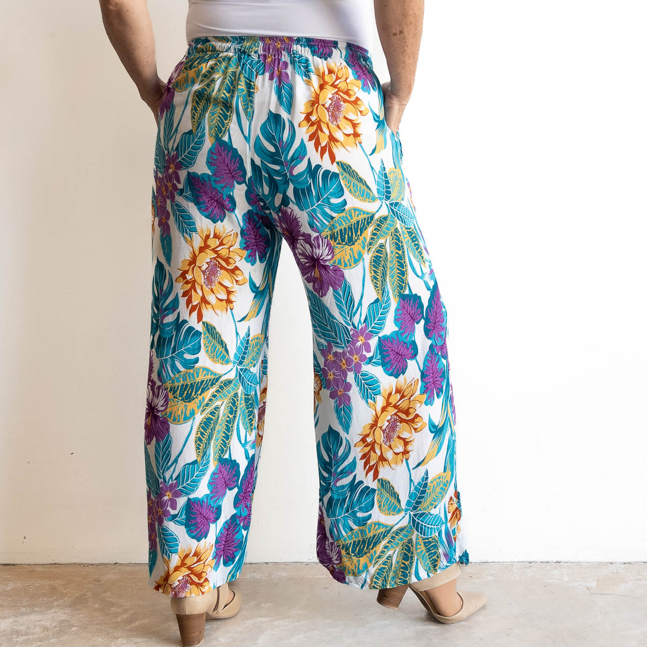 Zen Drawstring Lounge Pant - Paradise – KOBOMO