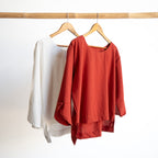 Petal Sleeve Blouse by KOBOMO Cotton Classics