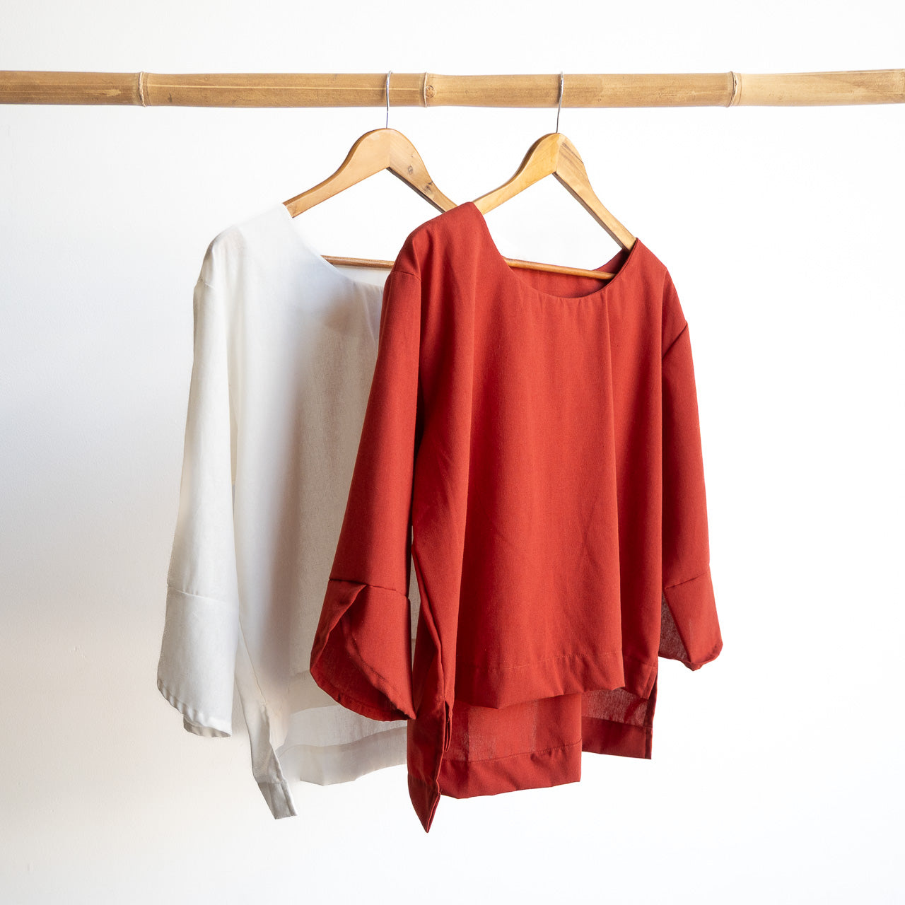 Petal Sleeve Blouse by KOBOMO Cotton Classics