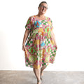 Picnic Perfect Smock Dress - Coastal Vacay
