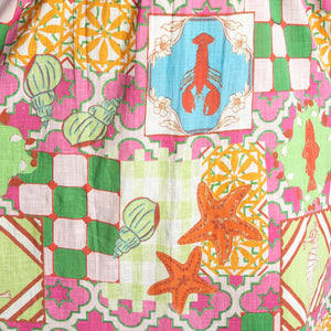 Picnic Perfect Smock Dress - Coastal Vacay
