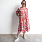 Picnic Perfect Smock Dress - Savannah Red