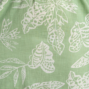 Picnic Perfect Smock Dress - Tropical Tribal Sage
