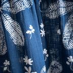 Picnic Perfect Smock Dress - Large Flora Navy