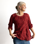 Pintuck Blouse Top