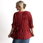 Pintuck Blouse Top