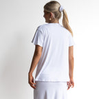 Pleat Tee by KOBOMO Bamboo - Flutter Sleeve