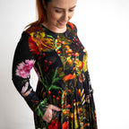 Pleat Jersey Midi Dress by Escape - Maguana - 31078