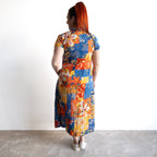 Twist It Pleated Midi Dress - Rousilion - 71019