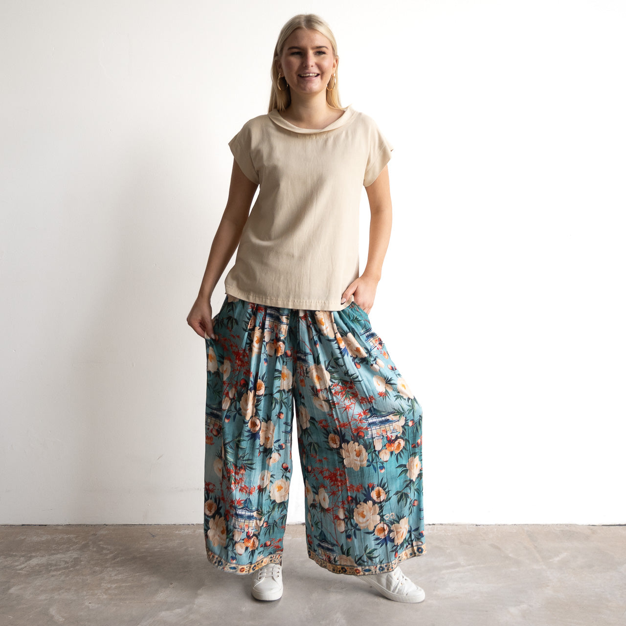 Pleated Pant - Gordes - 2707