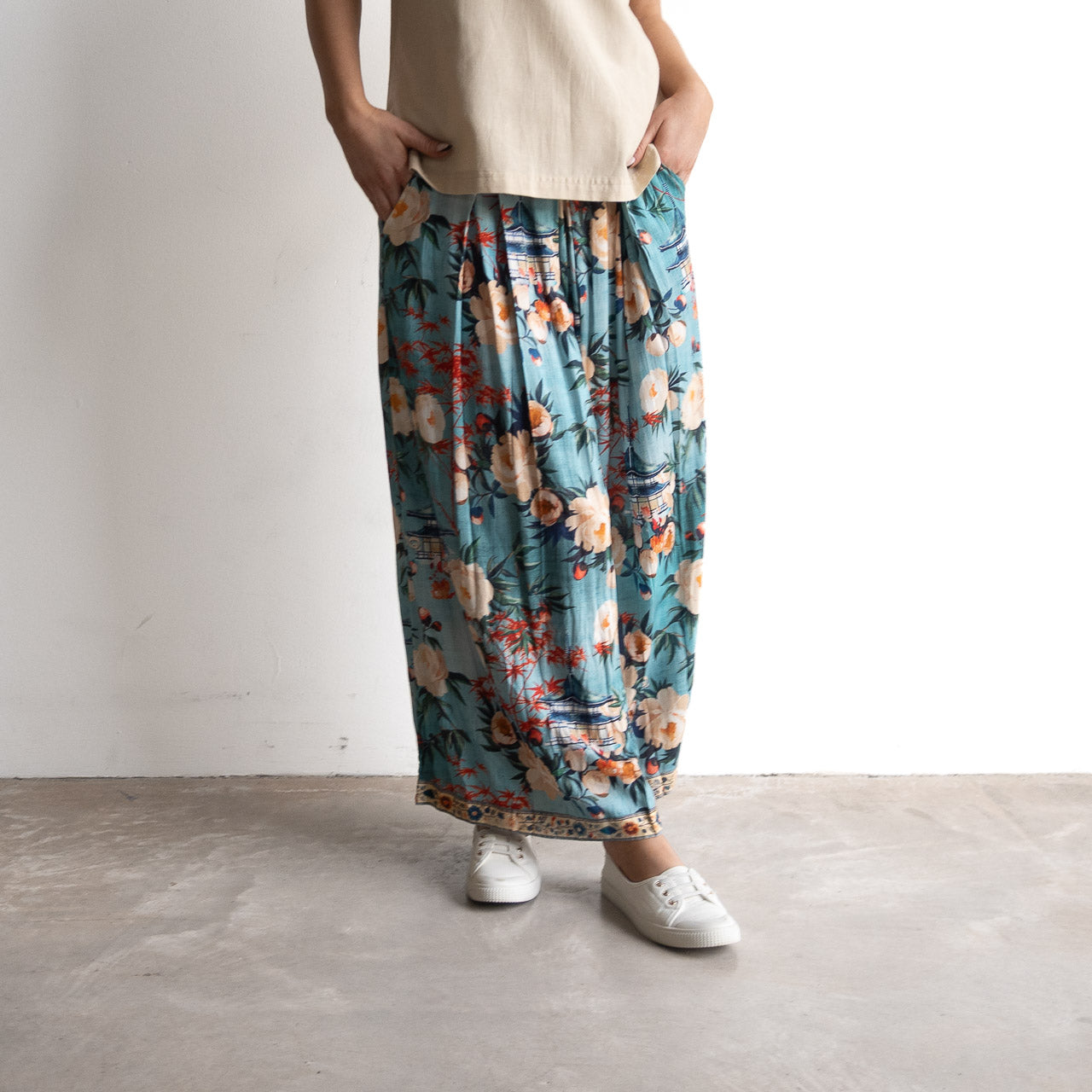 Pleated Pant - Gordes - 2707