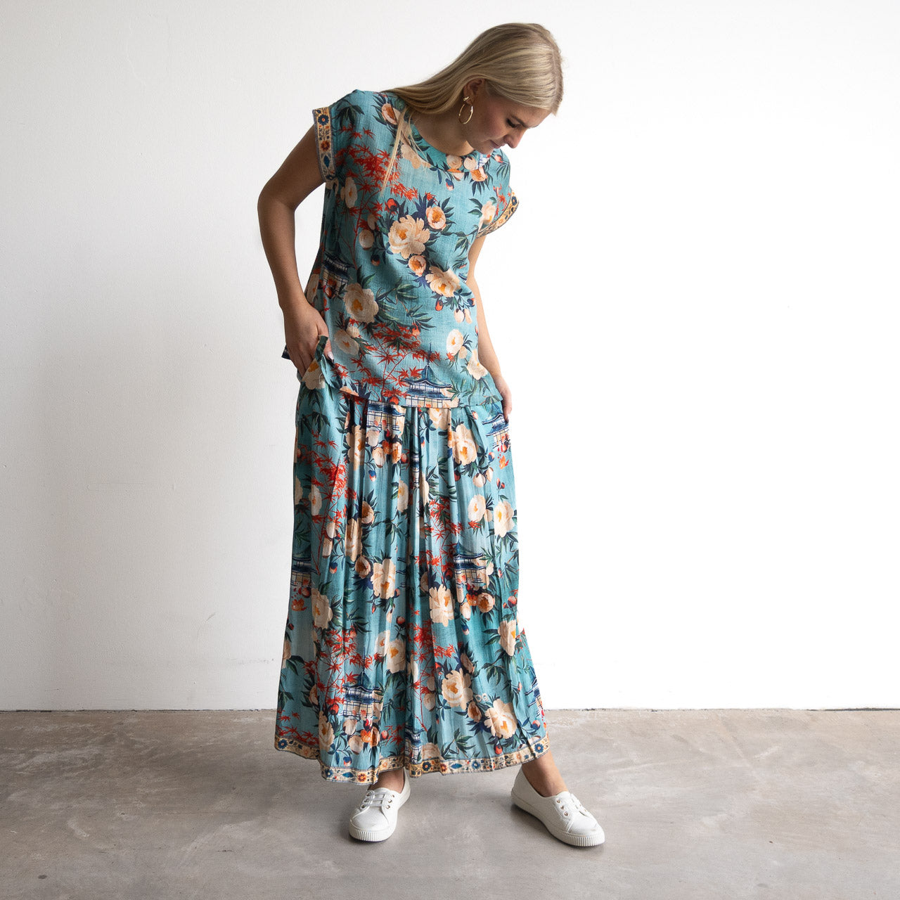Pleated Pant - Gordes - 2707