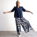Pleated Pant - Monaco - 2705